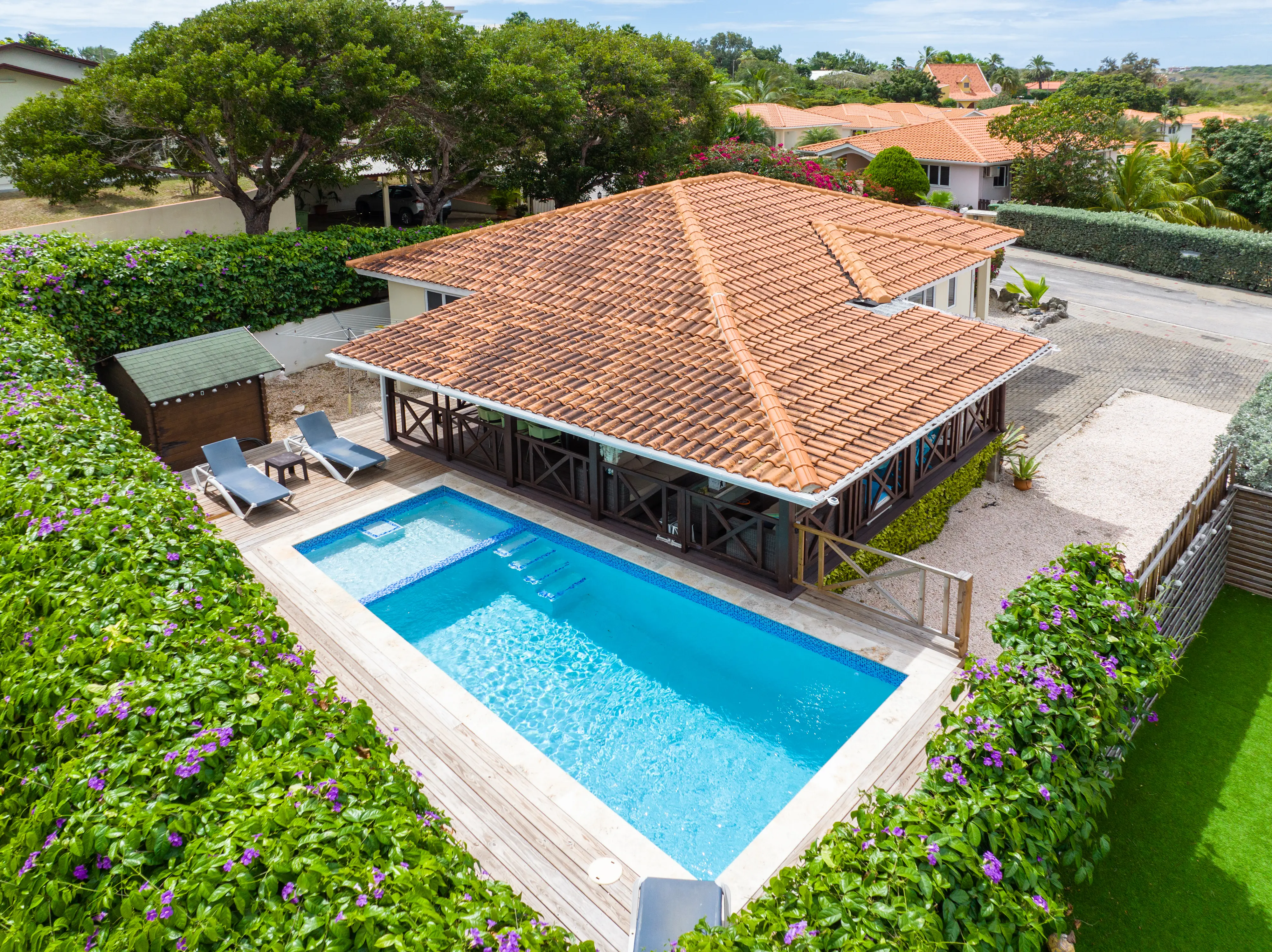 Kas Granjero villa bij Jan Thiel Curacao
