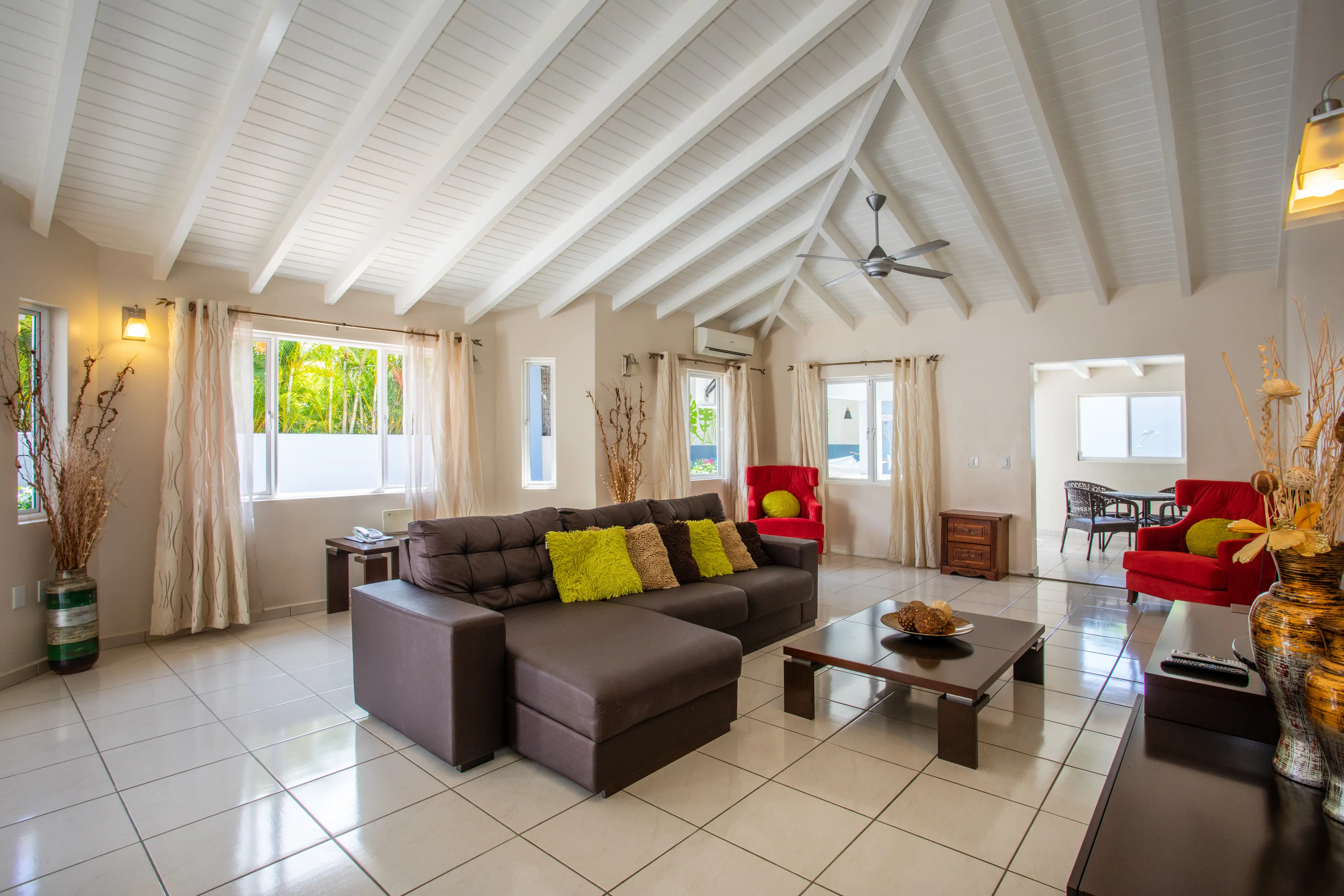 Woonkamer Villa Abdo
