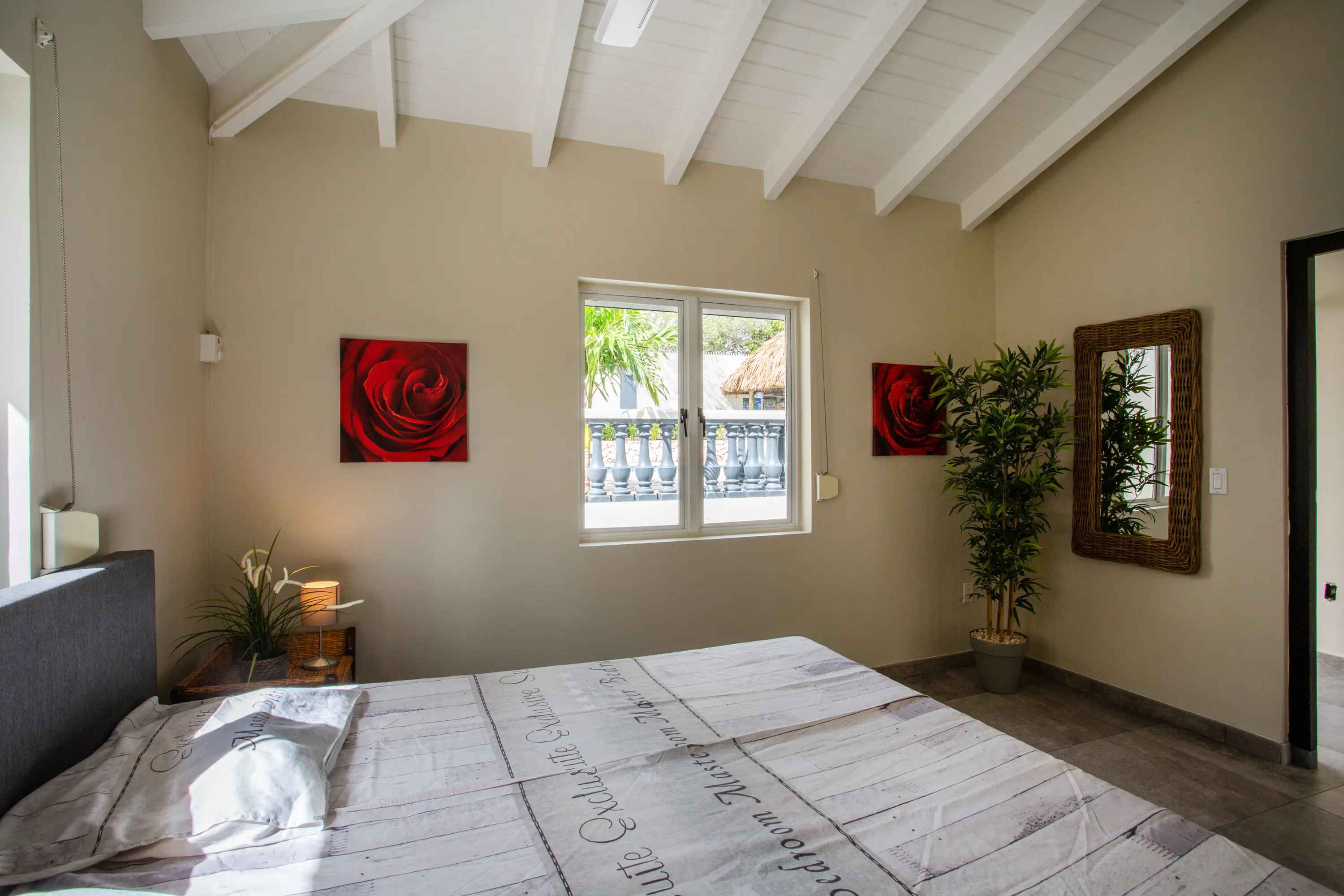 Slaapkamer Villa Dushi