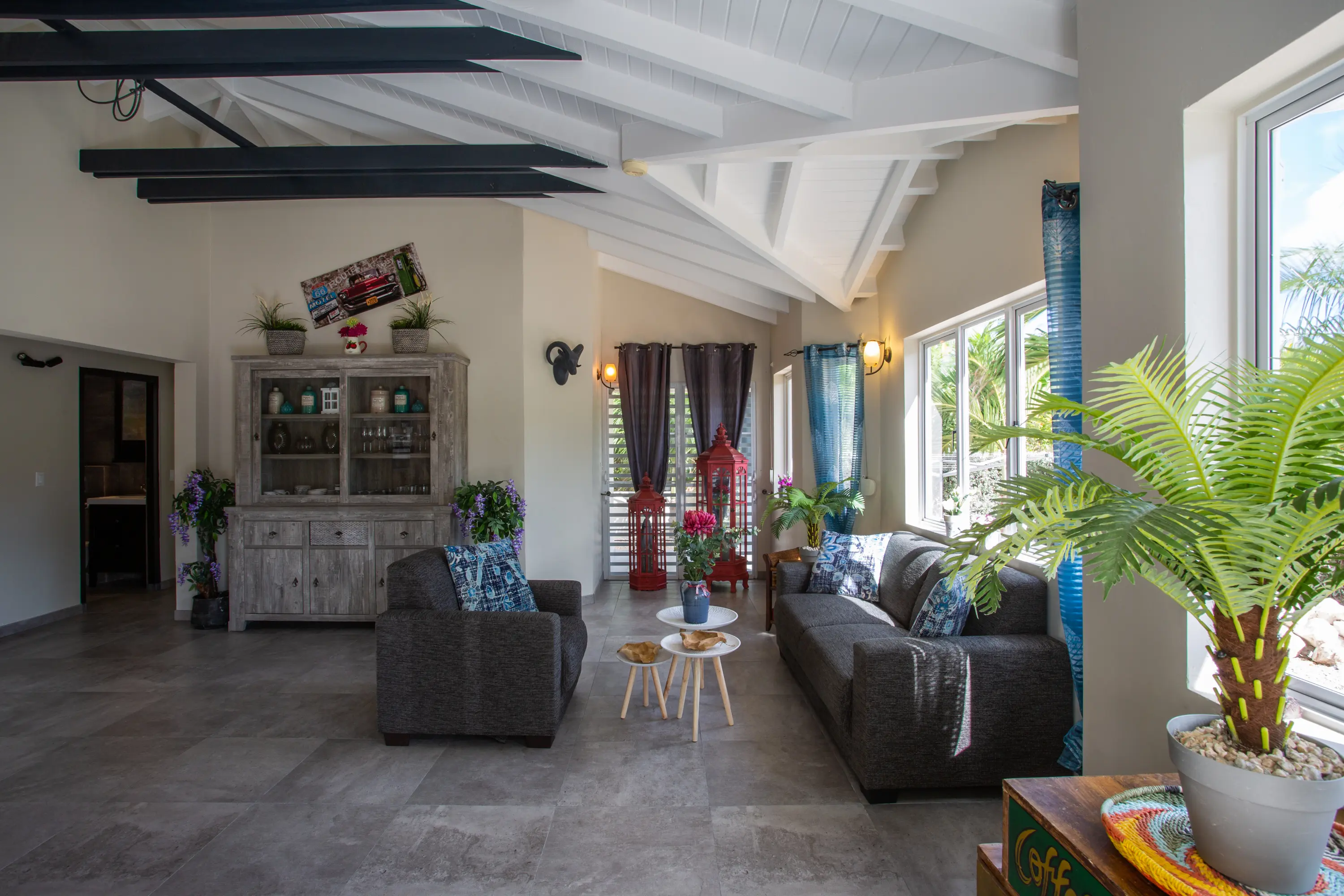 Woonkamer Villa Dushi